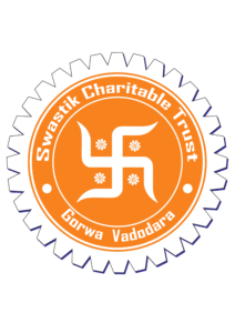 swastik charitable trust english logo without background